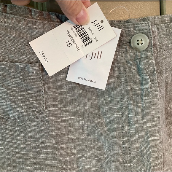 J.Jill linen shorts - Picture 2 of 4